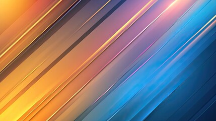 Fototapeta premium Futuristic Vector Background with Overlapping Lines