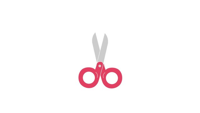 2D Motion Design: Animation of Scissors Cutting