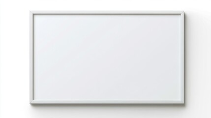 Obraz premium white board with copy space isolated on white or transparent background,transparency.