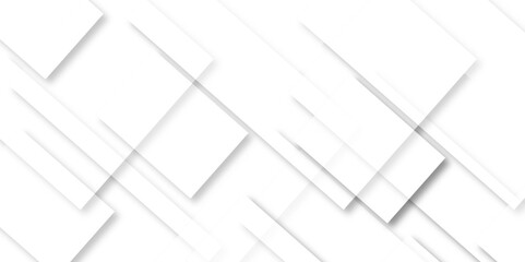 Abstract background with stripes in card template in this design. Modern design with Realistic group of blank white picture frame templates set on white background.  rectangles shapes on white bg. 