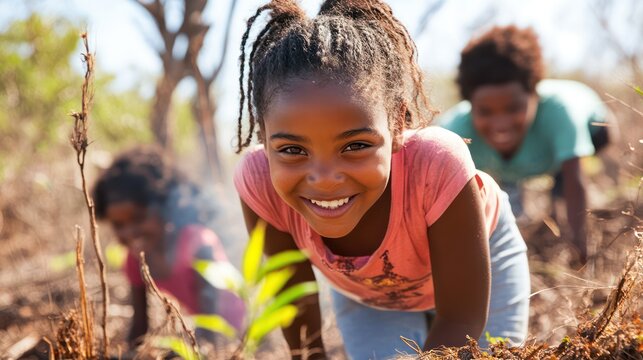 Environmental education projects in Africa and Latin America focusing on the effects of climate change and the increasing risks of wildfires