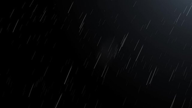 Motion Graphic Rain Storm Loop