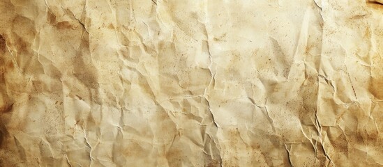 Vintage texture of 60 year old paper with a unique appearance ideal for a copy space image