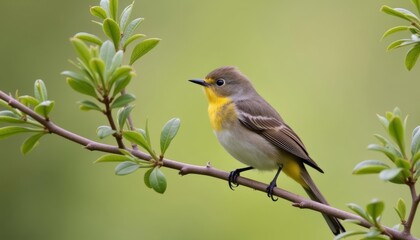 Fototapeta premium A moment of serenity with natures melody maker