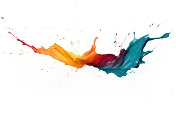 Color splash effect photo