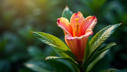 Obraz premium Vibrant bloom in natures embrace