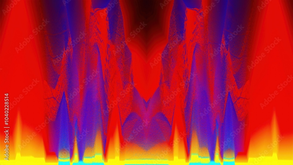 Poster abstract colorful noise. computer generated 3d render