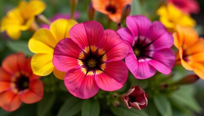  Vibrant bouquet of flowers in bloom