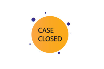 Printbutton web template,Speech,case closed,bubble, banner label

