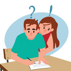 people in different situations