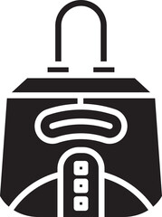 Handbag Glyph Icon