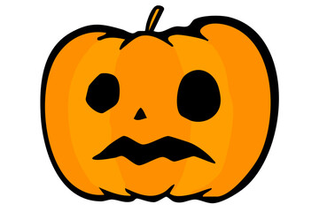 ジャック・オ・ランタンのイラスト01