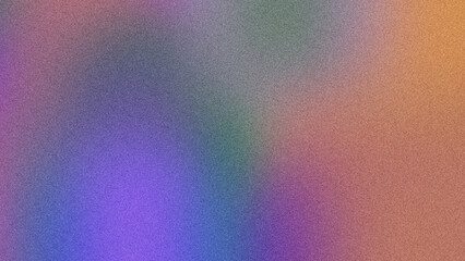 Bold Gradient with Grainy Noise Texture for Poster Art