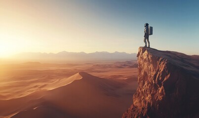 Exploring New Frontiers in Breathtaking Desert Landscape
