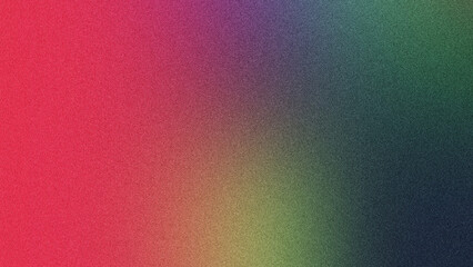 Bold Gradient with Grainy Noise Texture for Poster Art