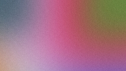 Bold Gradient with Grainy Noise Texture for Poster Art