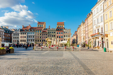 old town in warsaw © Filip Olejowski