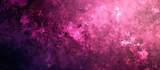 Abstract background featuring a dark pink color gradient with a grainy texture effect suitable for adding text or graphics in the copy space image