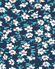 All over print design color matching illustration Nice wark Digital flower