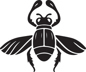 state potato beetle vector illustration