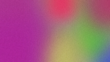 Bold Gradient with Grainy Noise Texture for Poster Art