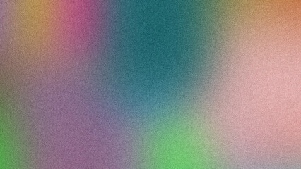 Bold Gradient with Grainy Noise Texture for Poster Art