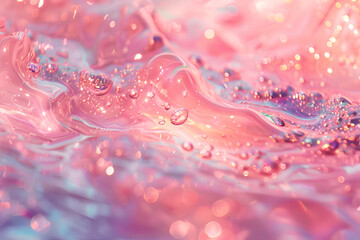 pink glitter vintage lights background bokeh defocused lights ,Shimmering pink and gold bokeh lights create a dreamy

