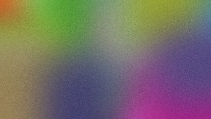 Bold Gradient with Grainy Noise Texture for Poster Art