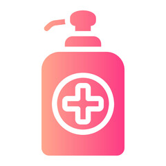 alcohol gel gradient icon