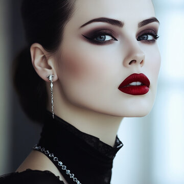 portrait of a femme fatale