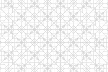 seamless ornamental luxury patterns. Elegant beige and green geometric oriental backgrounds. Vintage repeatable design.