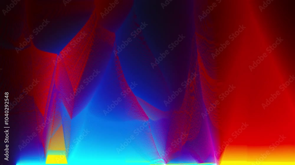 Poster abstract colorful noise. computer generated 3d render