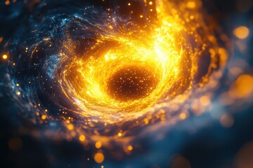 Galaxy with Black Hole