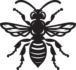 wasp vector illustration
