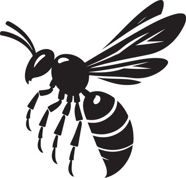 wasp vector illustration