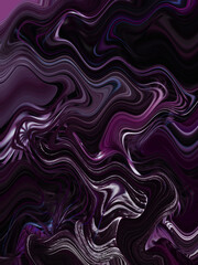 Black and purple abstract graphic background. Abstract poster