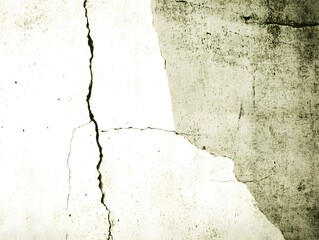 Obraz premium A textured wall with cracks, showcasing wear and age.
