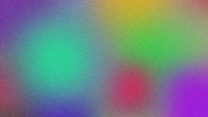 Futuristic Design with Smooth Fluid Grainy Gradient and Grainy Noise Texture