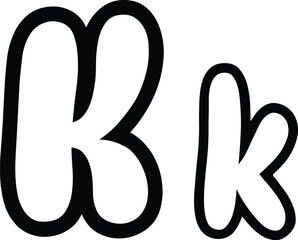 A-Z Letters for Kids Coloring Page