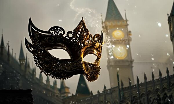 city carnival mask