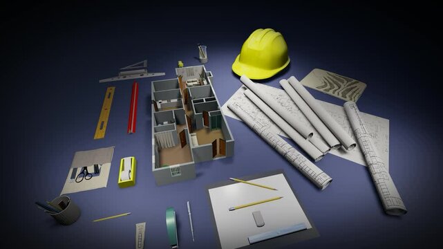 Architectural table background