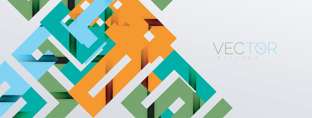 Color bend lines with shadow texture effect. Vector Illustration For Wallpaper, Banner, Background, Card, Book Illustration, landing page