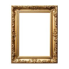 Modern Picture Frame isolated on transparent background