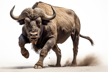 Fototapeta premium African buffalo livestock wildlife cattle.