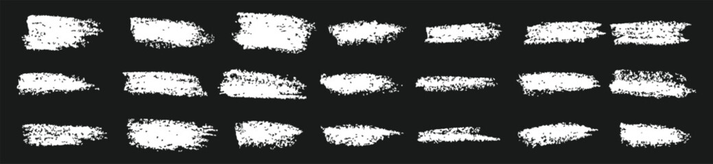 Vector set of hand-drawn brush strokes, Vector grunge brush stroke textures, and a set of grunge design elements. Vector illustration