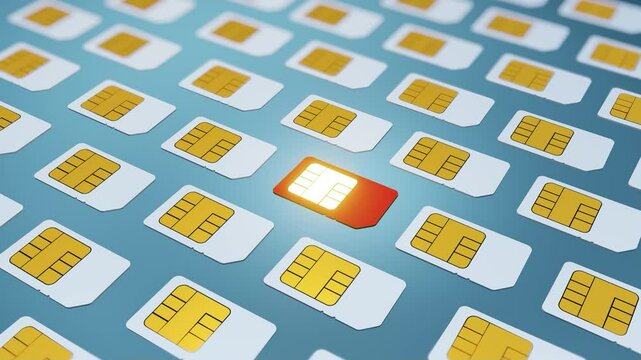 Different SIM card in SIM cards