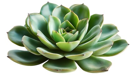 Fototapeta premium Succulent plant isolated on white background
