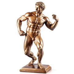 Antique Statue  isolated on white background