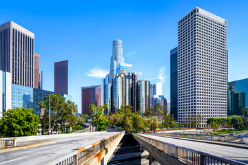the city center of los angeles