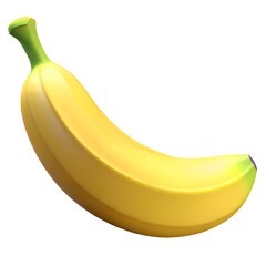 3D Cartoon Render of Banana